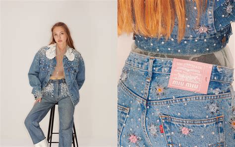 levi's x miu miu|Miu Miu and Levi’s Just Released the Chicest Collection of.